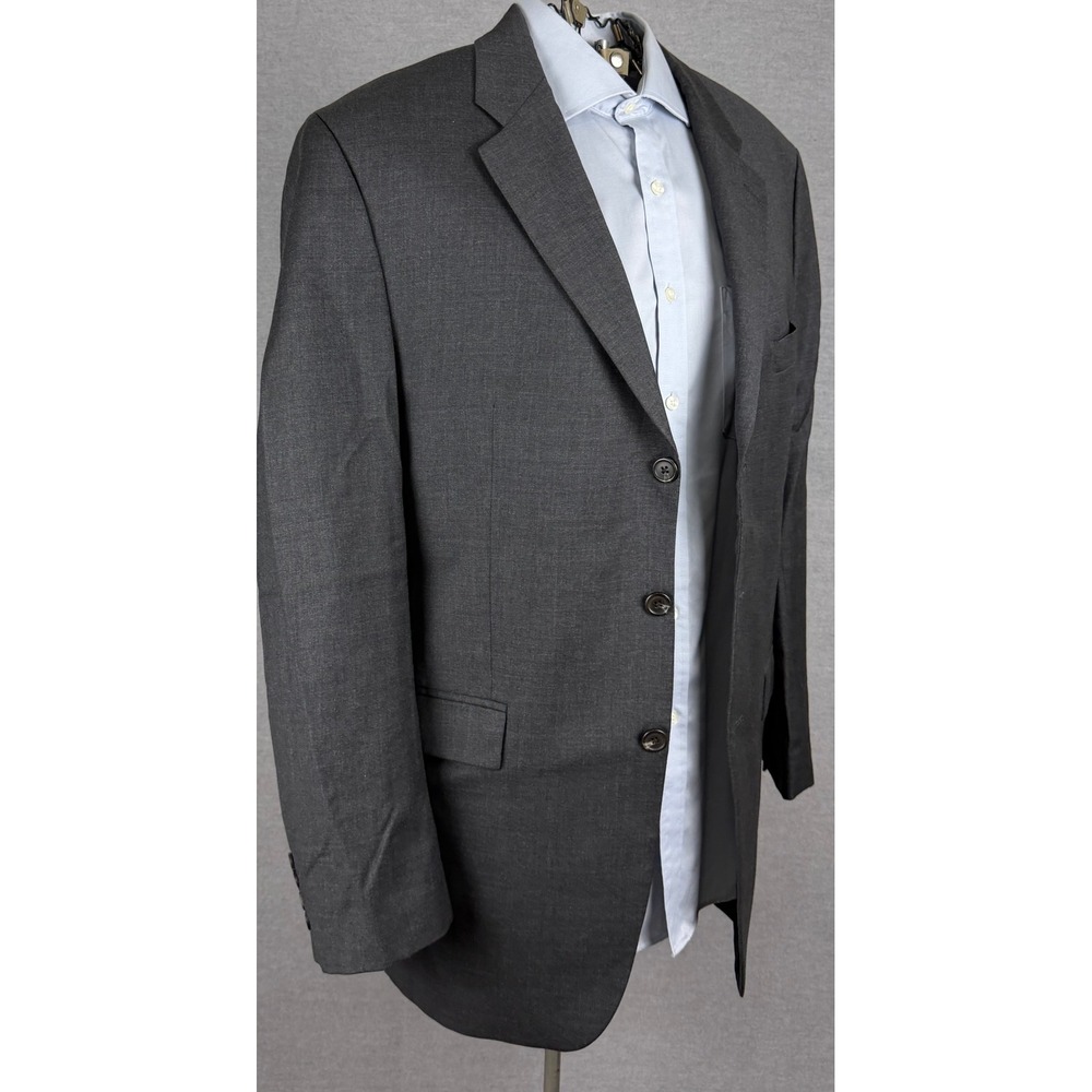 Ralph Lauren Mens Charcoal Gray Wool 3 Button Blazer Sport Coat 44L Canada